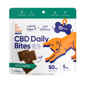 D Oh Gee, CBD Daily Duck & Pumpkin Bites 150MG