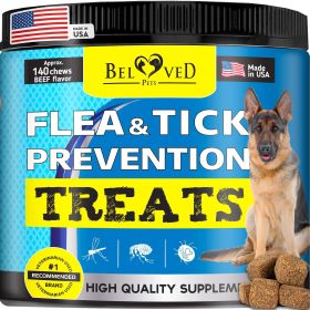 Flea and Tick Prevention, Chewable Pills for Dogs and Cats