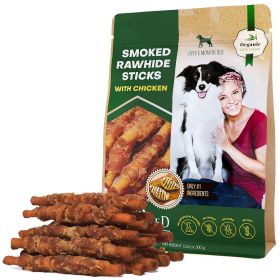 Dog Smoked Rawhide Sticks, Pet Natural Chew Treats